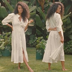 Doen Darby Dress in Salt